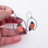 Midi Flame Robin Earrings