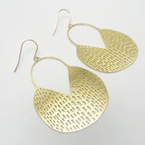 Callisia earrings in Gold