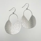 Callisia earrings in Silver