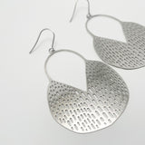 Callisia earrings in Silver