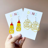 $59 Set: How's The Serenity & Keen As earring set