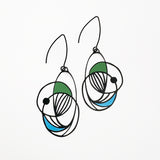 Art School Drop Out earrings in Cool