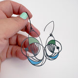 Art School Drop Out earrings in Cool