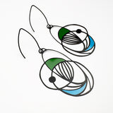 Art School Drop Out earrings in Cool