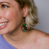 Art School Drop Out earrings in Cool