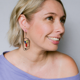 Art School Drop Out earrings in Primary