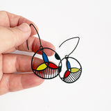 Art School Dropout earrings in Round Primary
