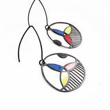 Art School Dropout earrings in Round Primary