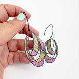 Art School Drop Out earrings in Warm