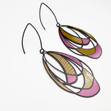 Art School Drop Out earrings in Warm