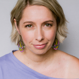 Art School Drop Out earrings in Warm