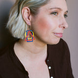 $69 Set: Basic Shape & Art School Dropout Round earring set