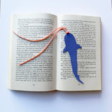Whale Shark Bookmark in Denim