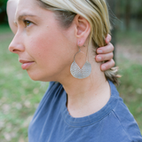 Callisia earrings in Silver