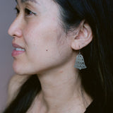 Mini Fa La La Bell earrings in Silver