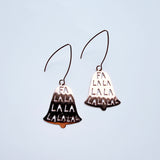 Fa La La Bell earrings in Rose Gold