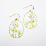 $59 Set: As You Wish & Flannel Flower Lemon Cream earring set