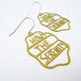 Hows The Serenity earrings in Mustard