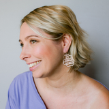 Midi I'm Tiiired Actually earrings in Silver