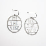 It's The Vibe earrings in Silver