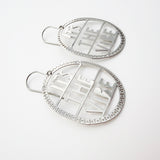 It's The Vibe earrings in Silver