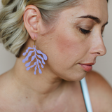 Matisse Shape earrings in Lavender