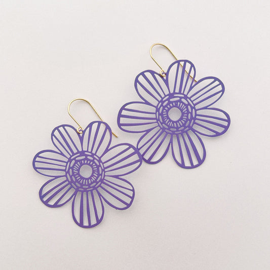 Midi Flowers in Purple