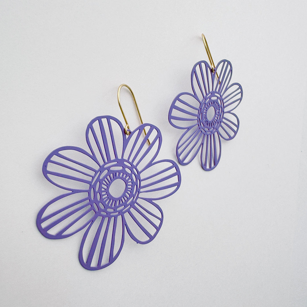 Midi Flowers in Purple