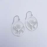 $59 Set: Silvereye & Banksia Silver earring set