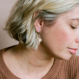 $69 Set: Protea Silver Rose Gold & Bee Silver earring set