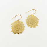 $59 Set: Sunflower Gold & Budgie Blue Yellow earring set