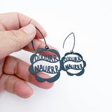 Ooourr Naurrr earrings in Black