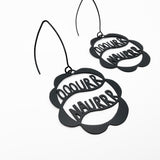 Ooourr Naurrr earrings in Black