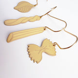 Pasta Stacker earrings in Pasta Colour