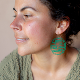 Shove It Margaret earrings in Green