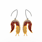 Slug earrings in Browns