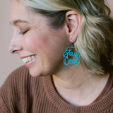 Stay Cool earrings in Mint Blue