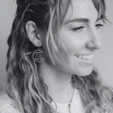 Yeah Nah earrings in Gold - Mini