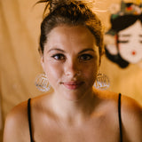 $59 Set: I'm Tiiired Actually Silver & Yeah Nah Silver earring set