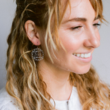 Yeah Nah earrings in Silver - Mini