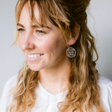 Yeah Nah earrings in Silver - Mini