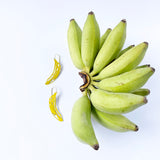 Banana earrings in Yellow