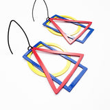 Basic Shape earrings in Primarys