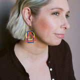 Basic Shape earrings in Primarys