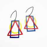 Basic Shape earrings in Primarys