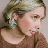 Mini Bee earrings in Silver