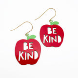 Midi Be Kind Apple earrings in Red/Green