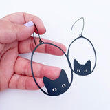 Black Cat earrings