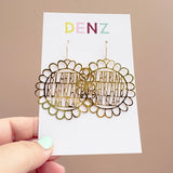 Blah Blah Blah earrings in Gold