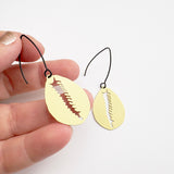 Mini Cowrie Shell earrings in Cream